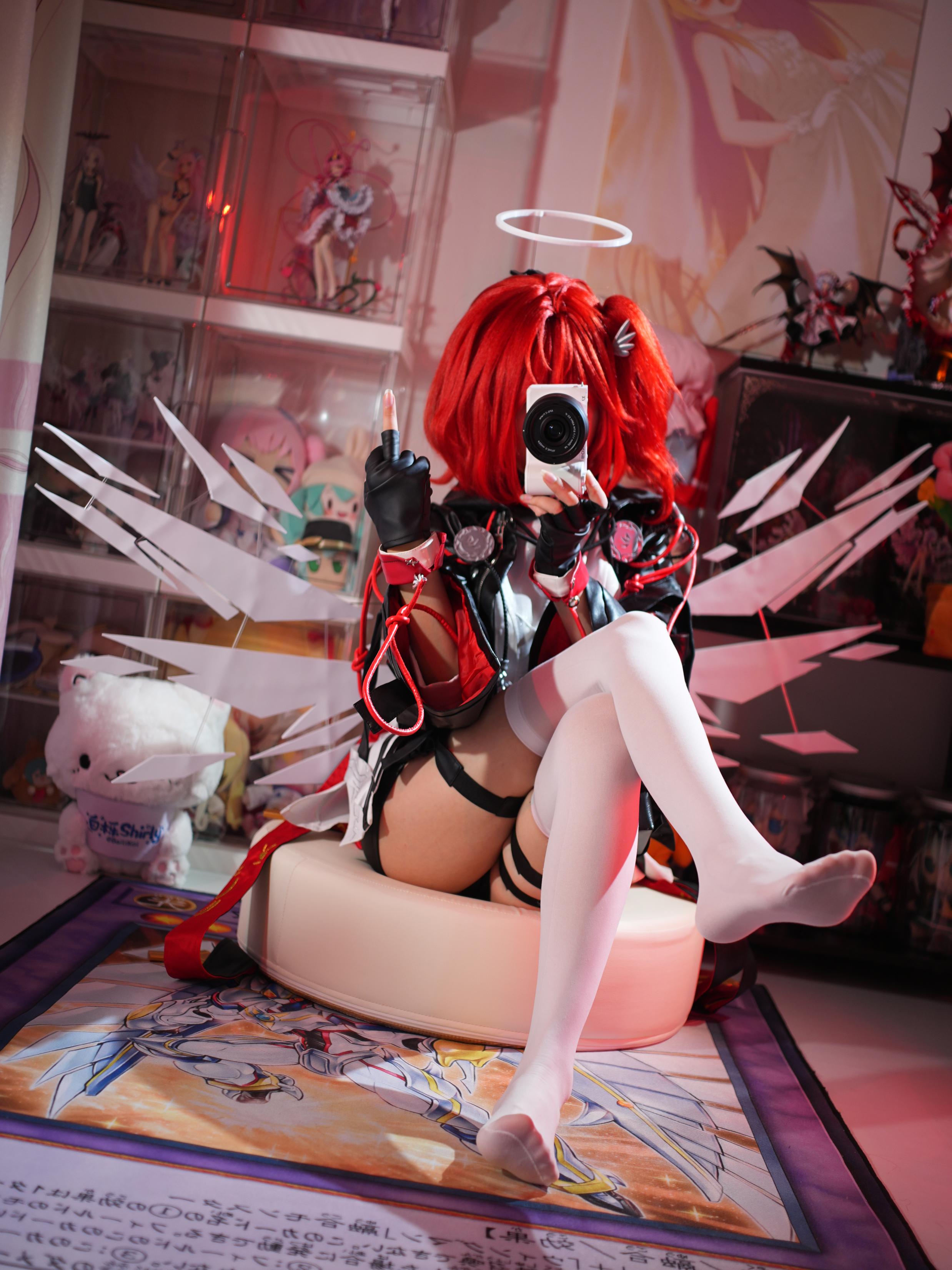 No.024 白栎Shirly – 明日方舟 新约能天使 下 [65P 12V]-cos