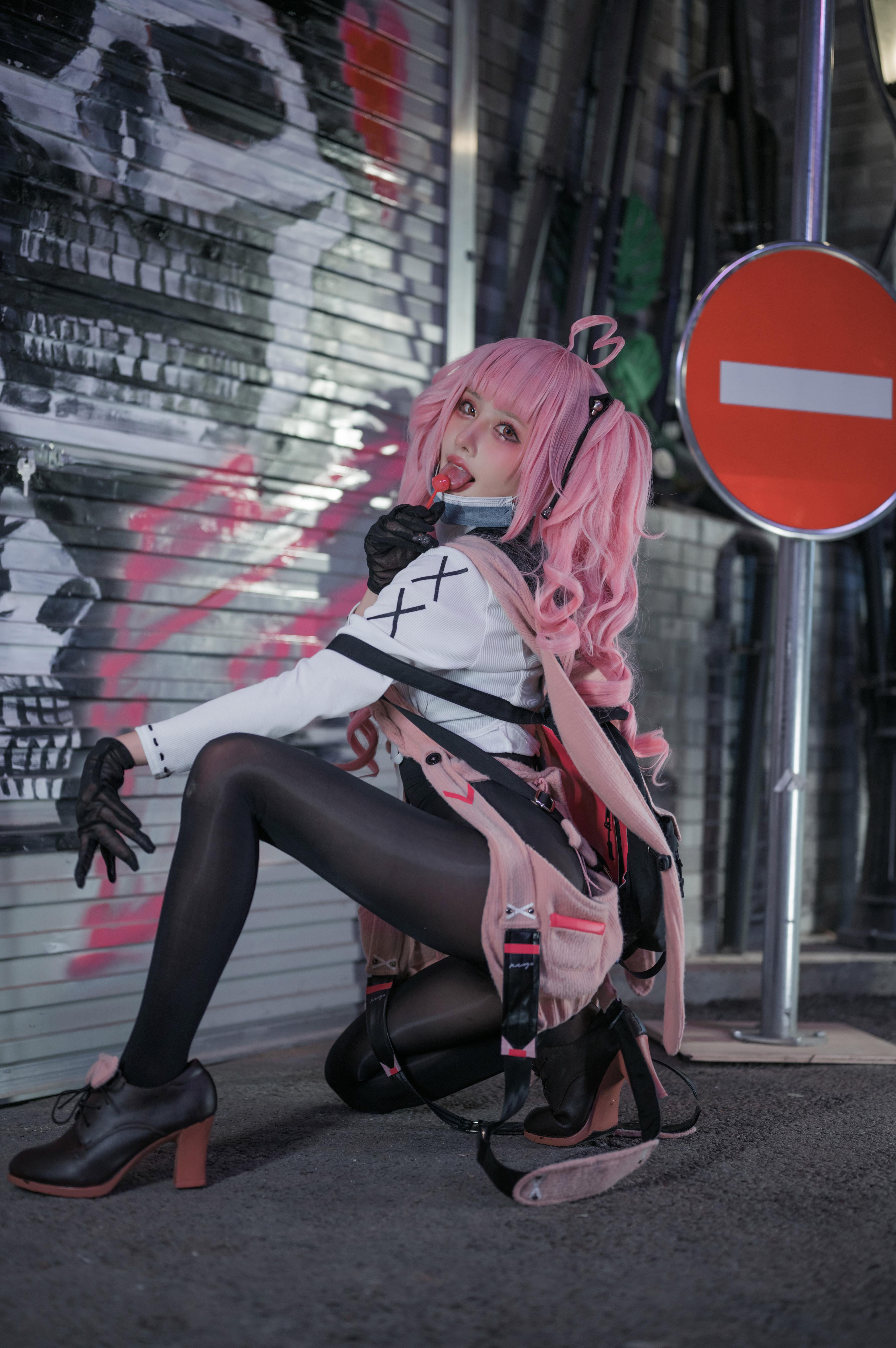 No.050 您的蛋蛋 - 交错战线 粉毛卡提娜 [93P]-cos