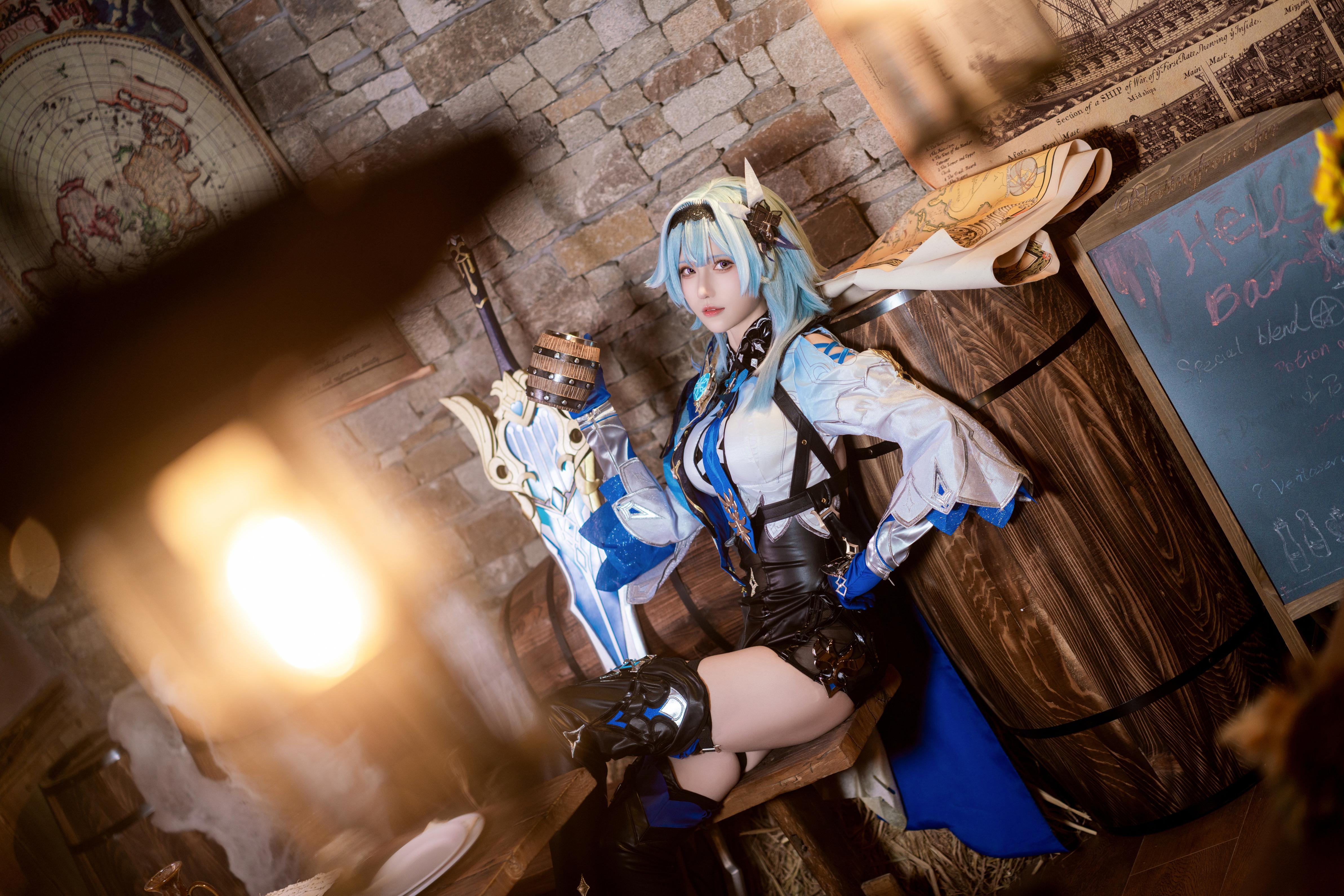 No.010 花兮_honoka – 原神 优菈 [16P]-cos