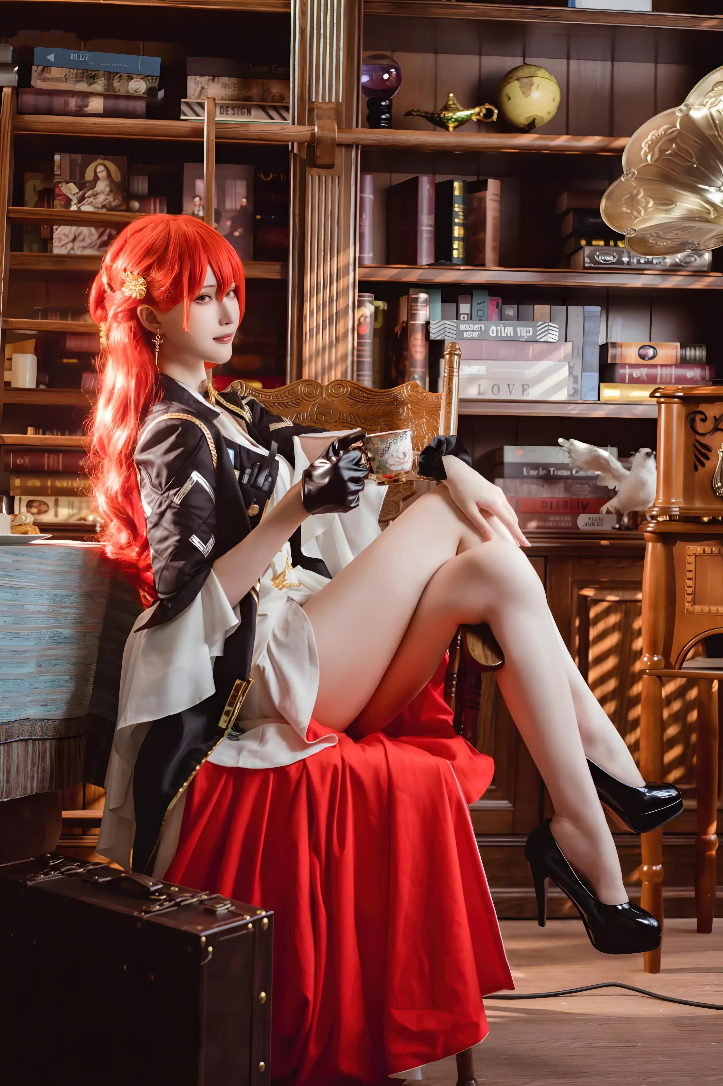 No.009 花兮_honoka – 崩坏·星穹铁道 姬子 [12P]-cos