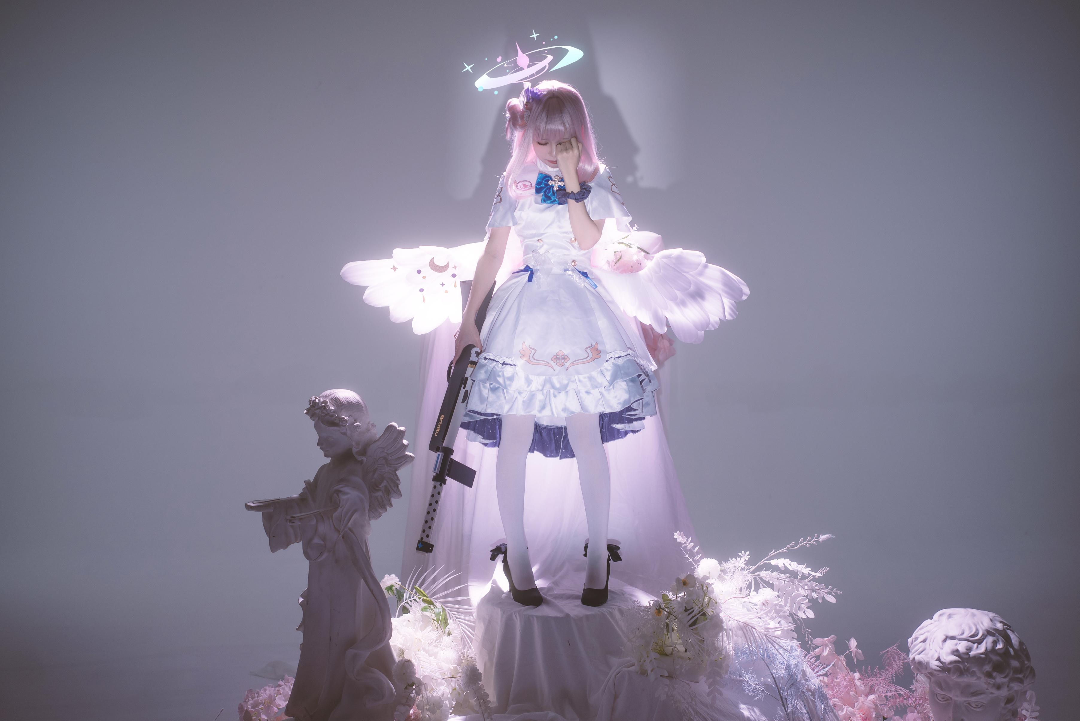 No.013 – 蔚蓝档案 圣园未花 [27P]-cos