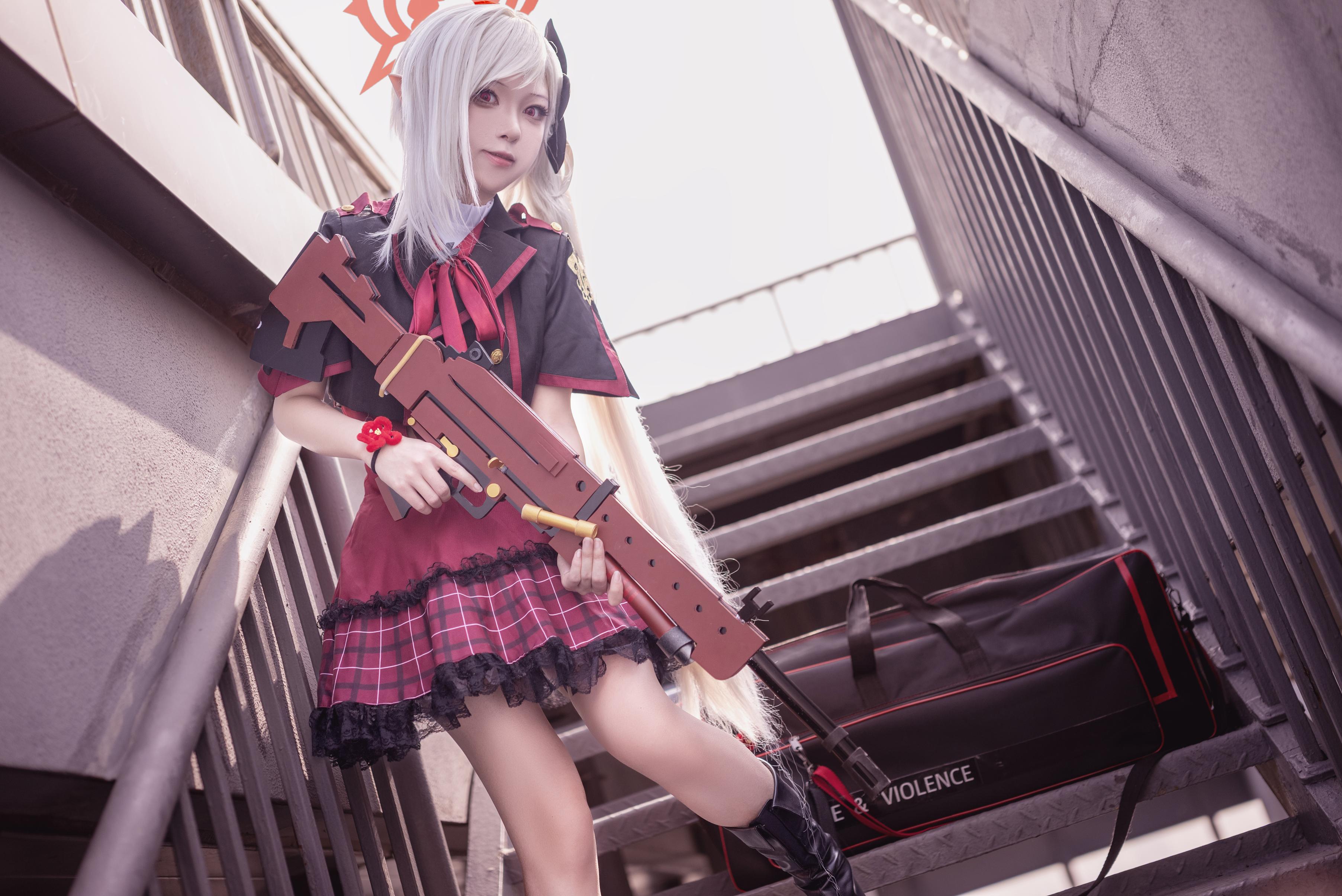 No.010 – 蔚蓝档案 浅黄睦月 [36P]-cos