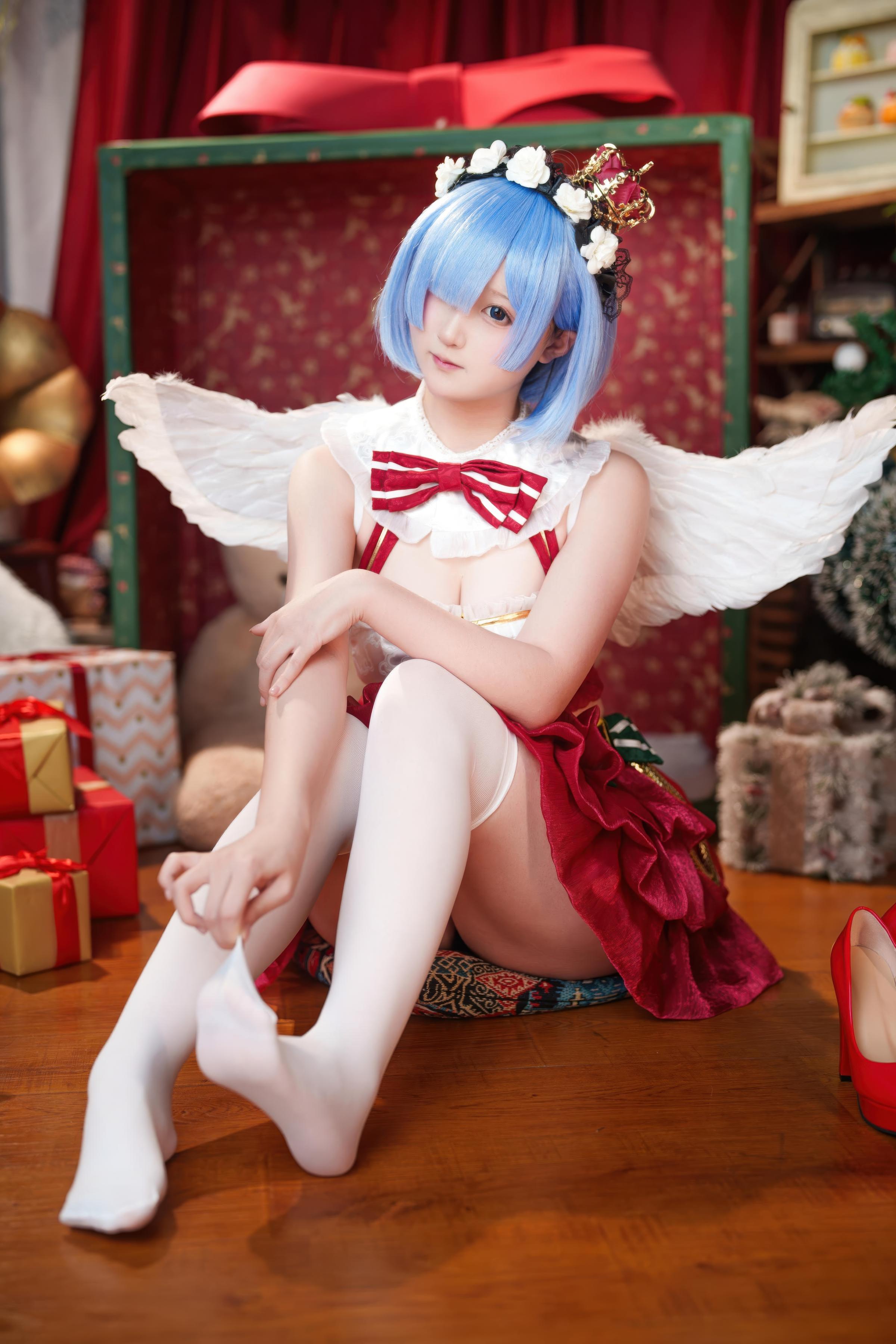 No.027 Seele麦麦 – 从零开始的异世界生活 蕾姆 圣诞物语 [63P]-cos