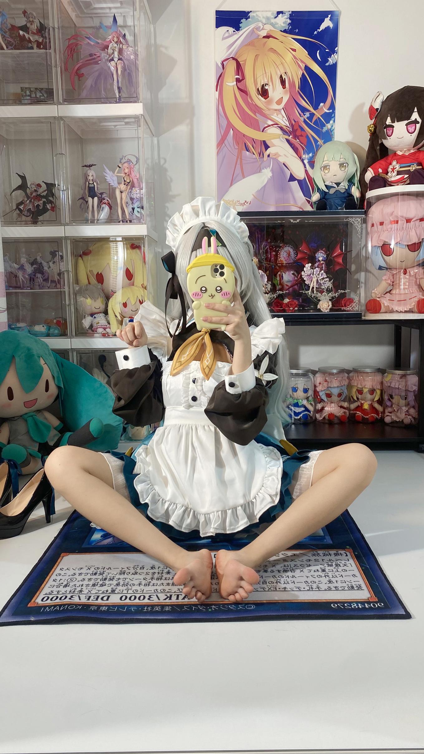 No.012 白栎Shirly-崩坏：星穹铁道_流萤女仆_66P,8V_1_06GB-cos