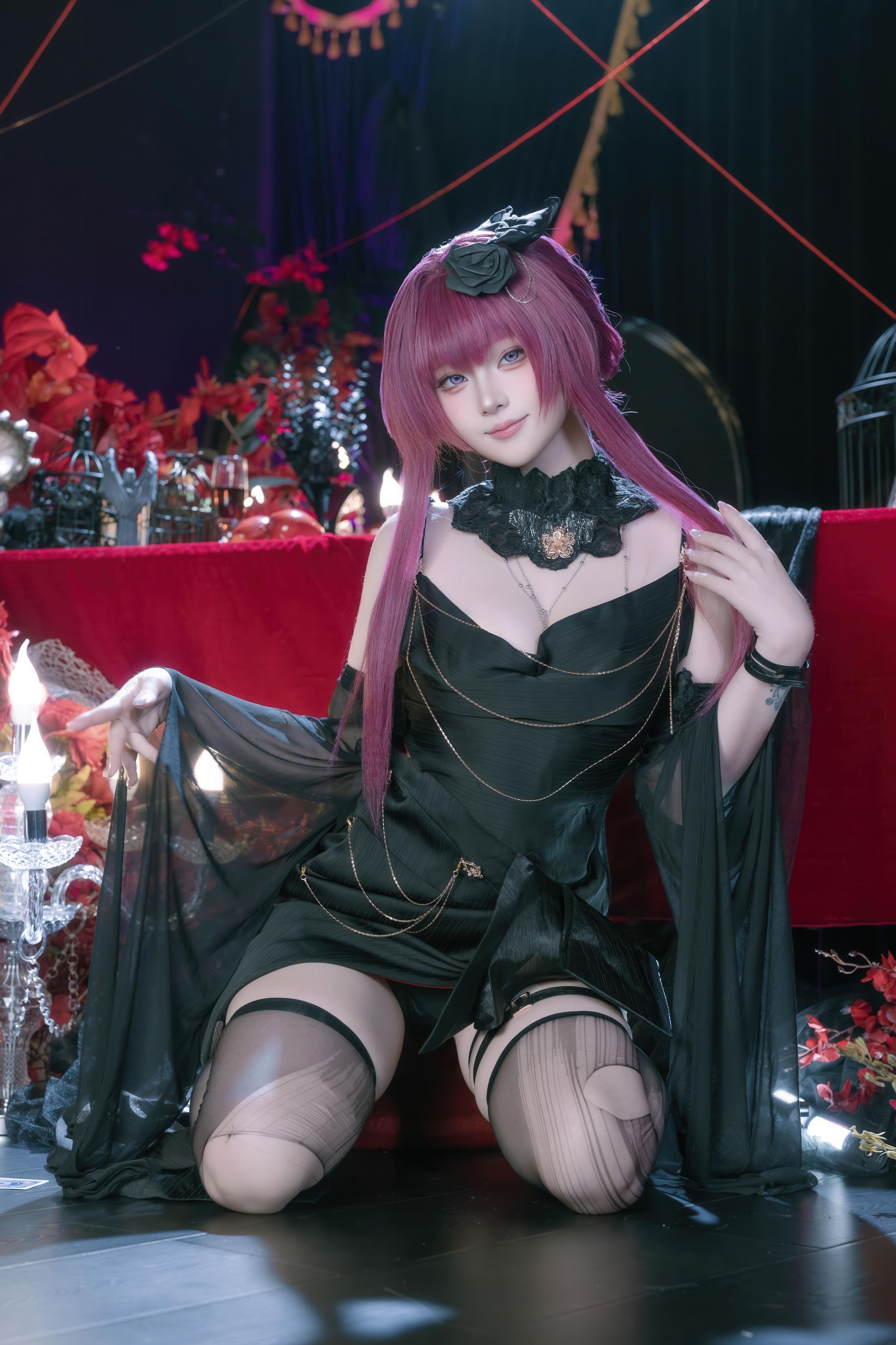 No.058 屿鱼Yukako - 缚月之夜 [60P]-cos