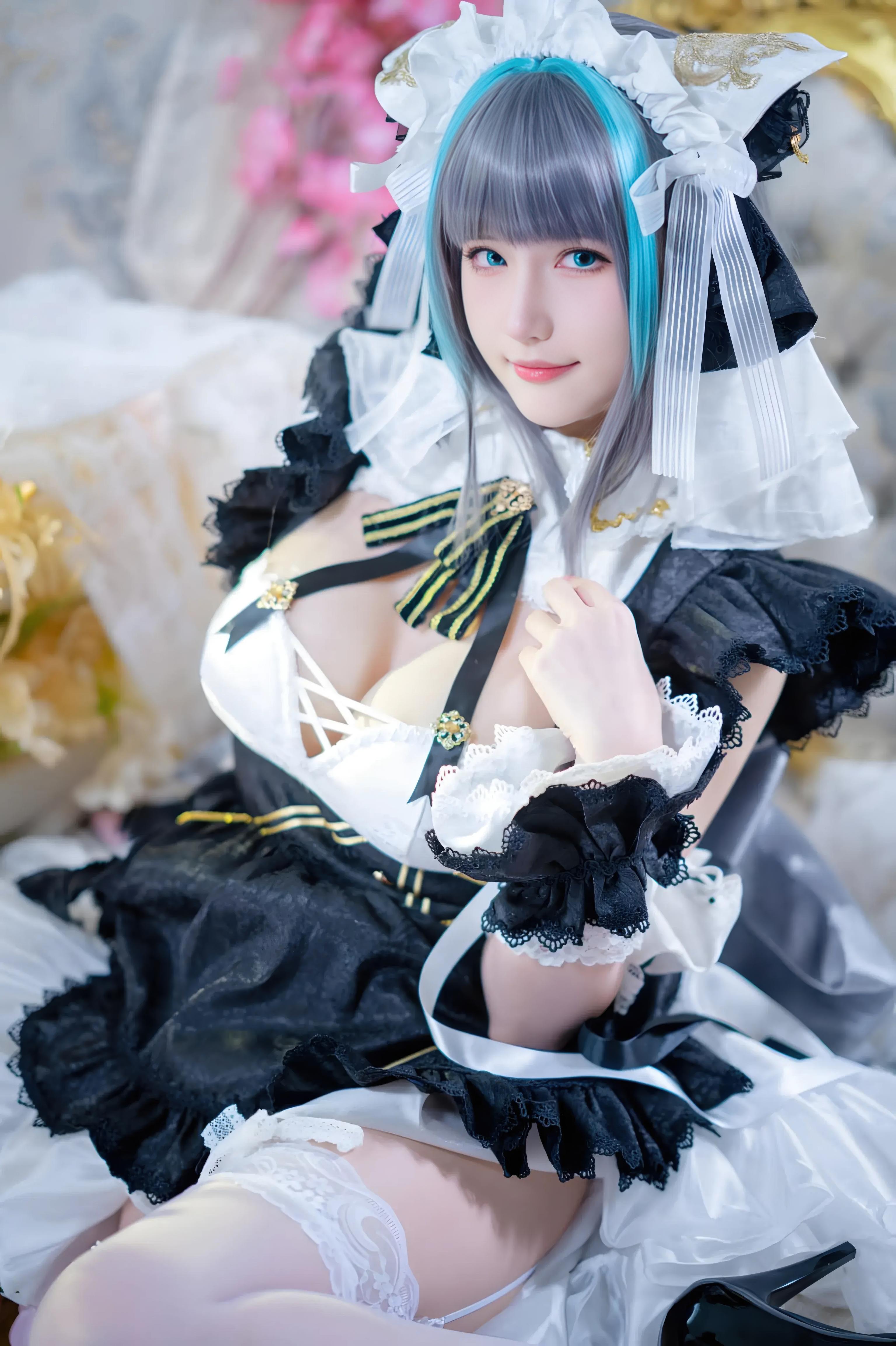 No.012 花兮_honoka - 碧蓝航线 柴郡 原皮 [10P]-cos