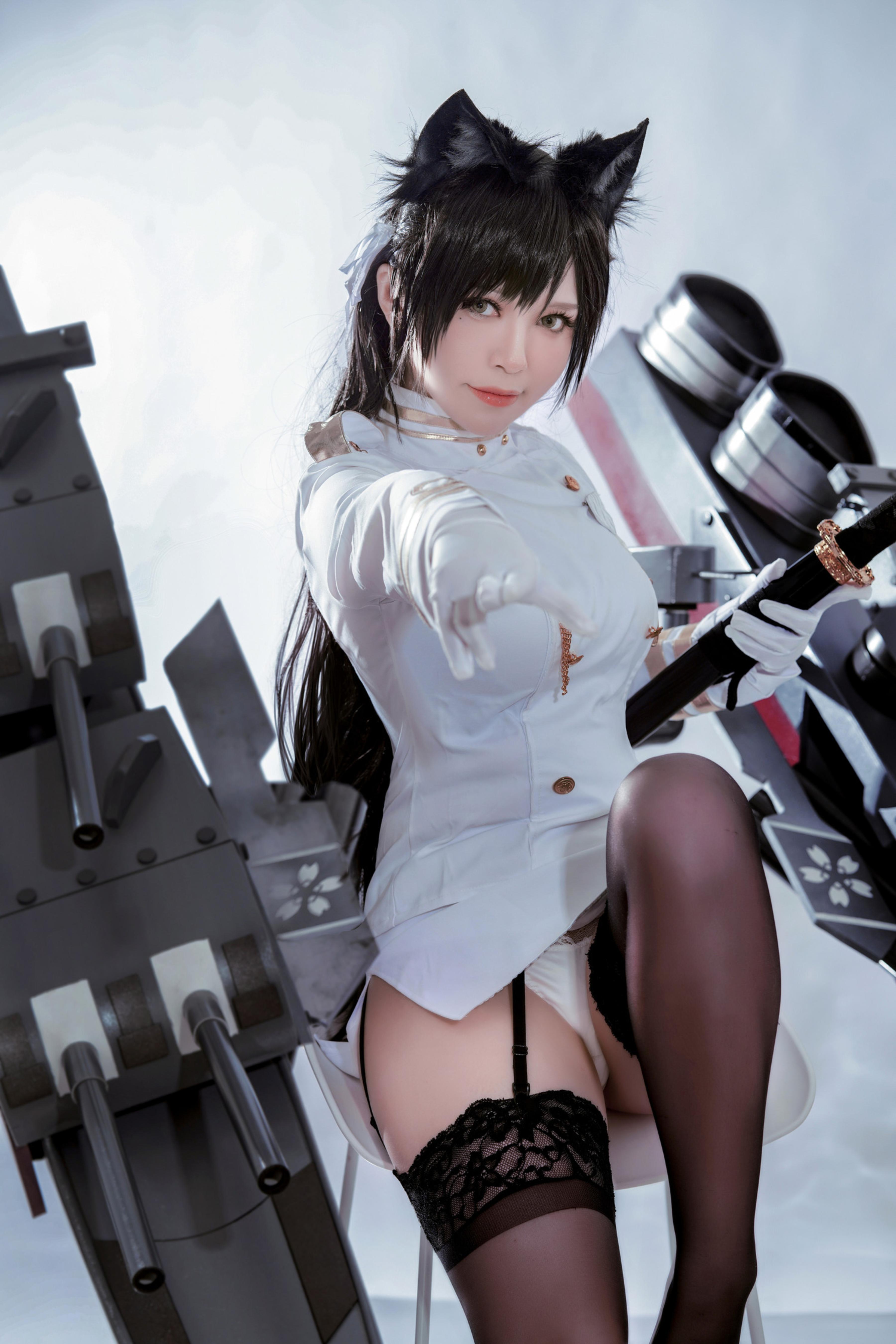 No.076 BANBANKO半半子 - 碧蓝航线 爱宕 [45P]-cos