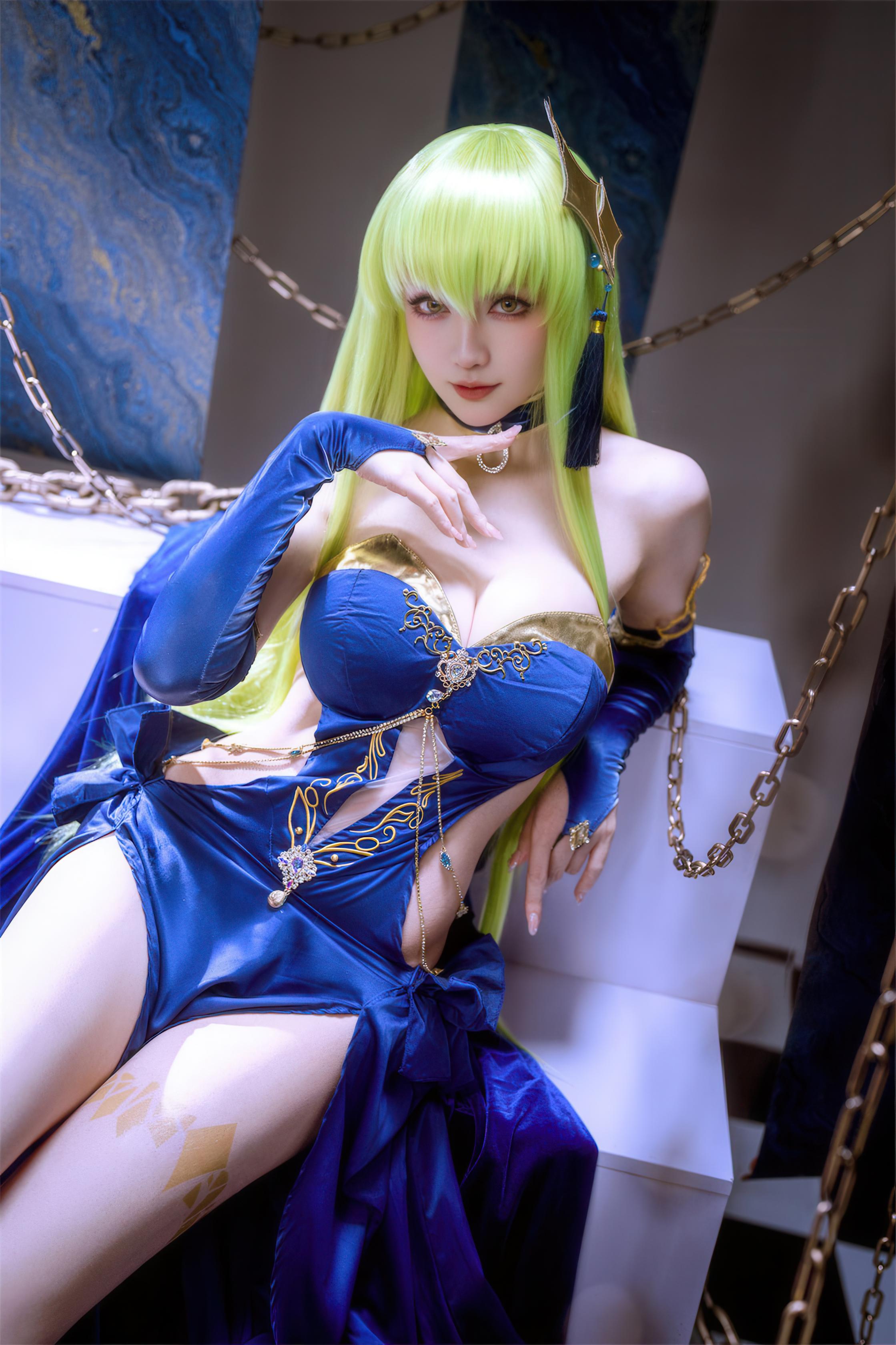 294 星之迟迟 – C.C（Code Geass反叛的鲁路修）[29P-140.8M]-cos