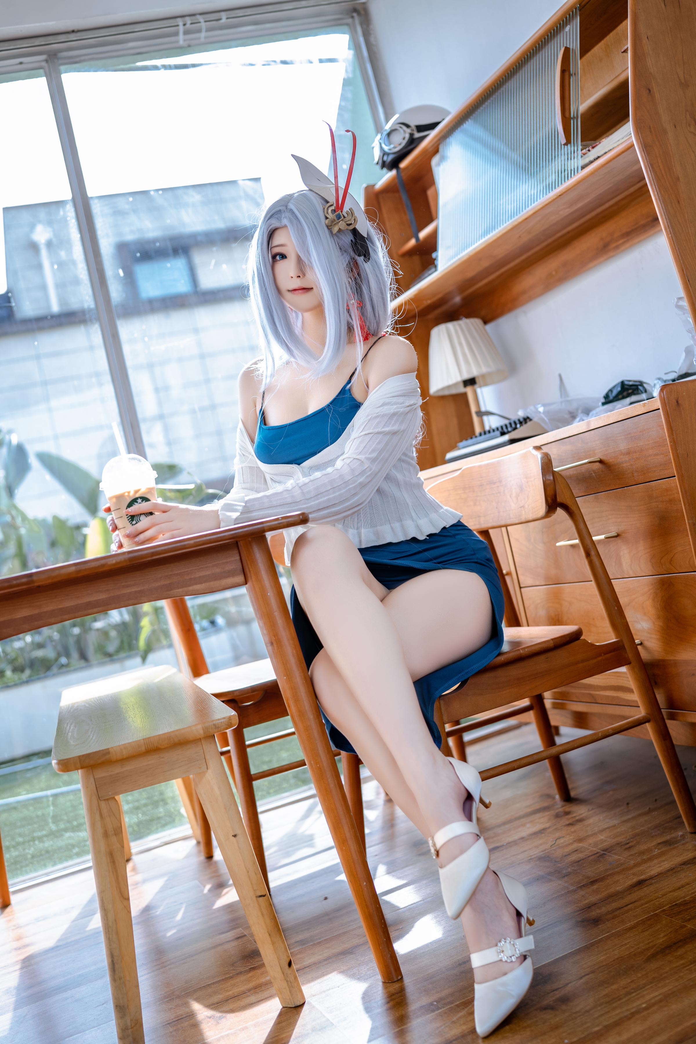 No.025 - 原神 申鹤 同人礼服 [54P]-cos