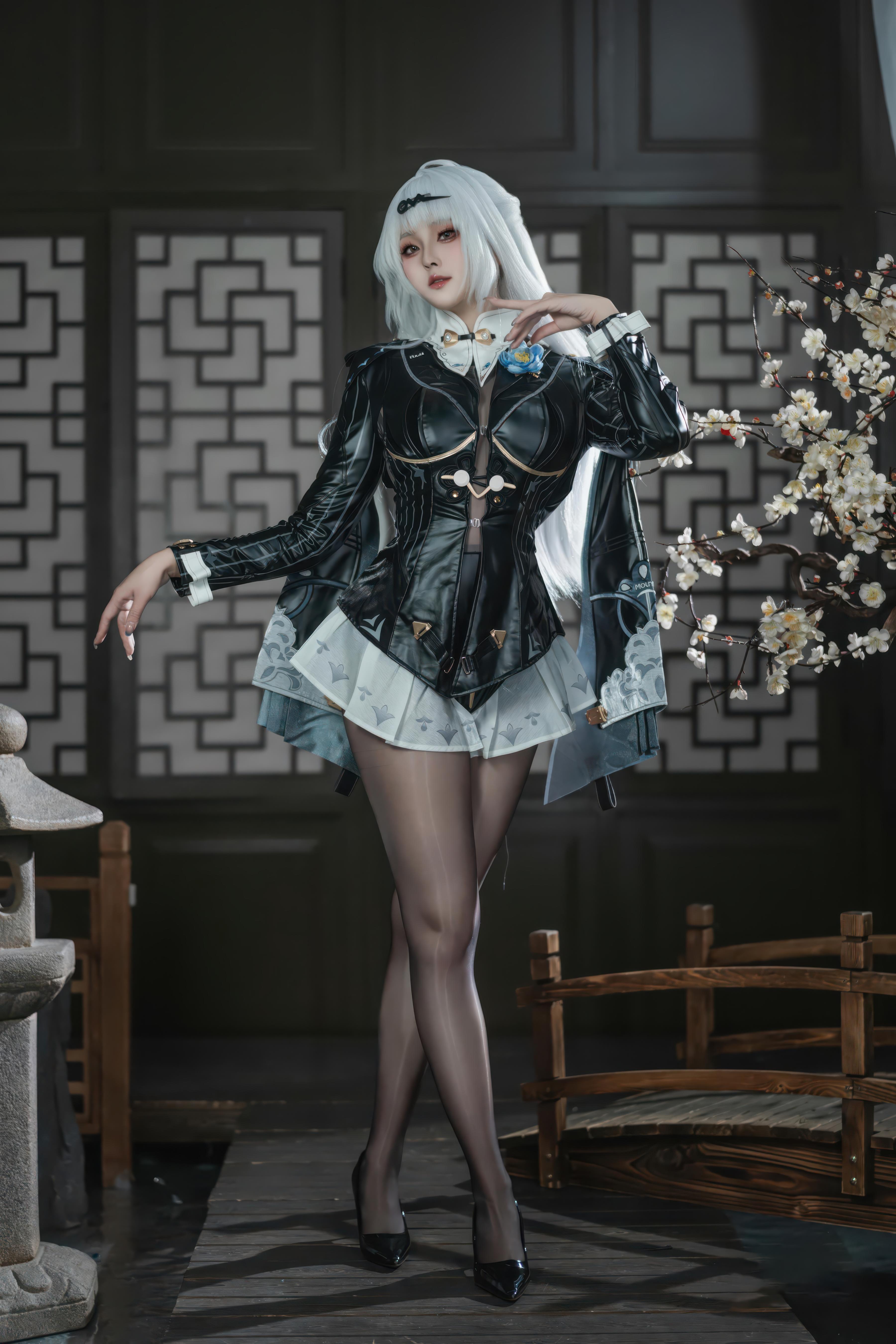 No.089 Natsuko_夏夏子 - 绝区零 仪玄 墨形影踪 [86P]-cos