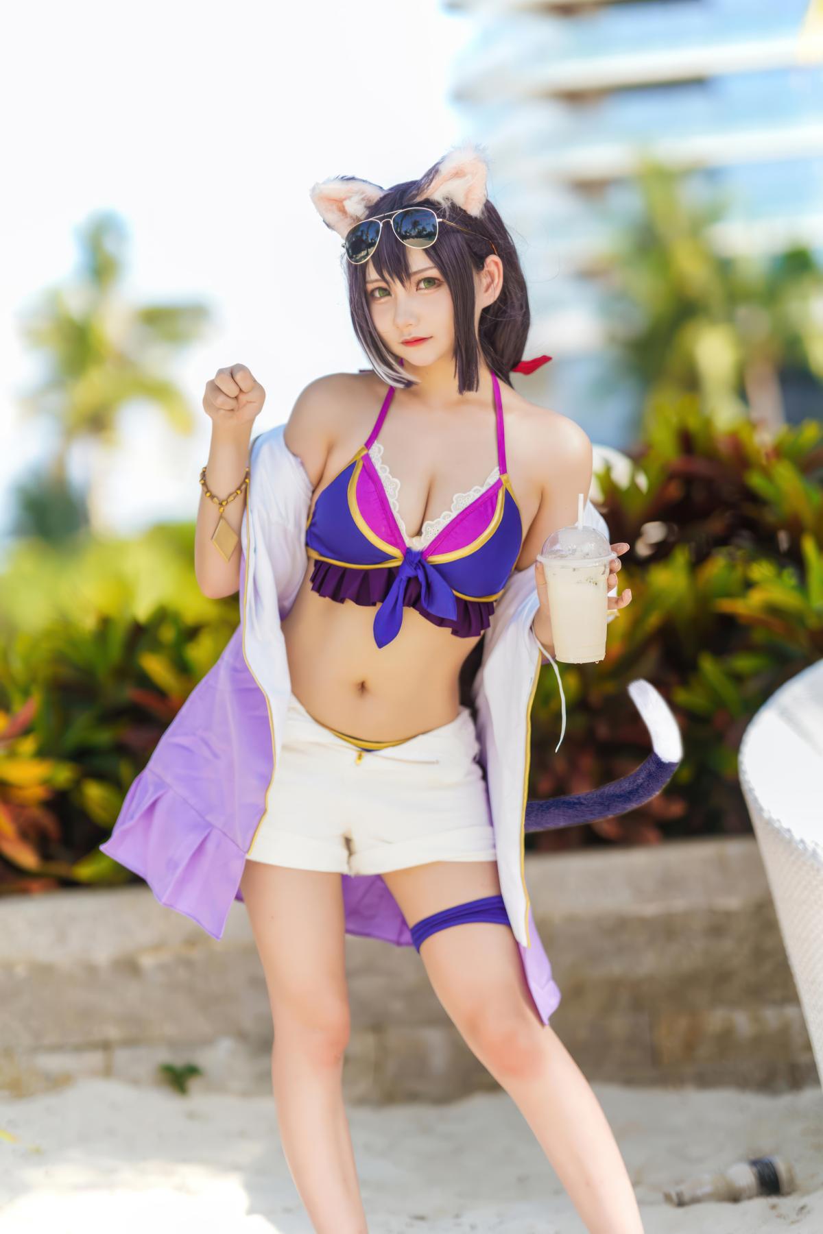 No.042 是一只熊仔吗 – 公主连结 凯露夏日[19P-40.5M]-cos