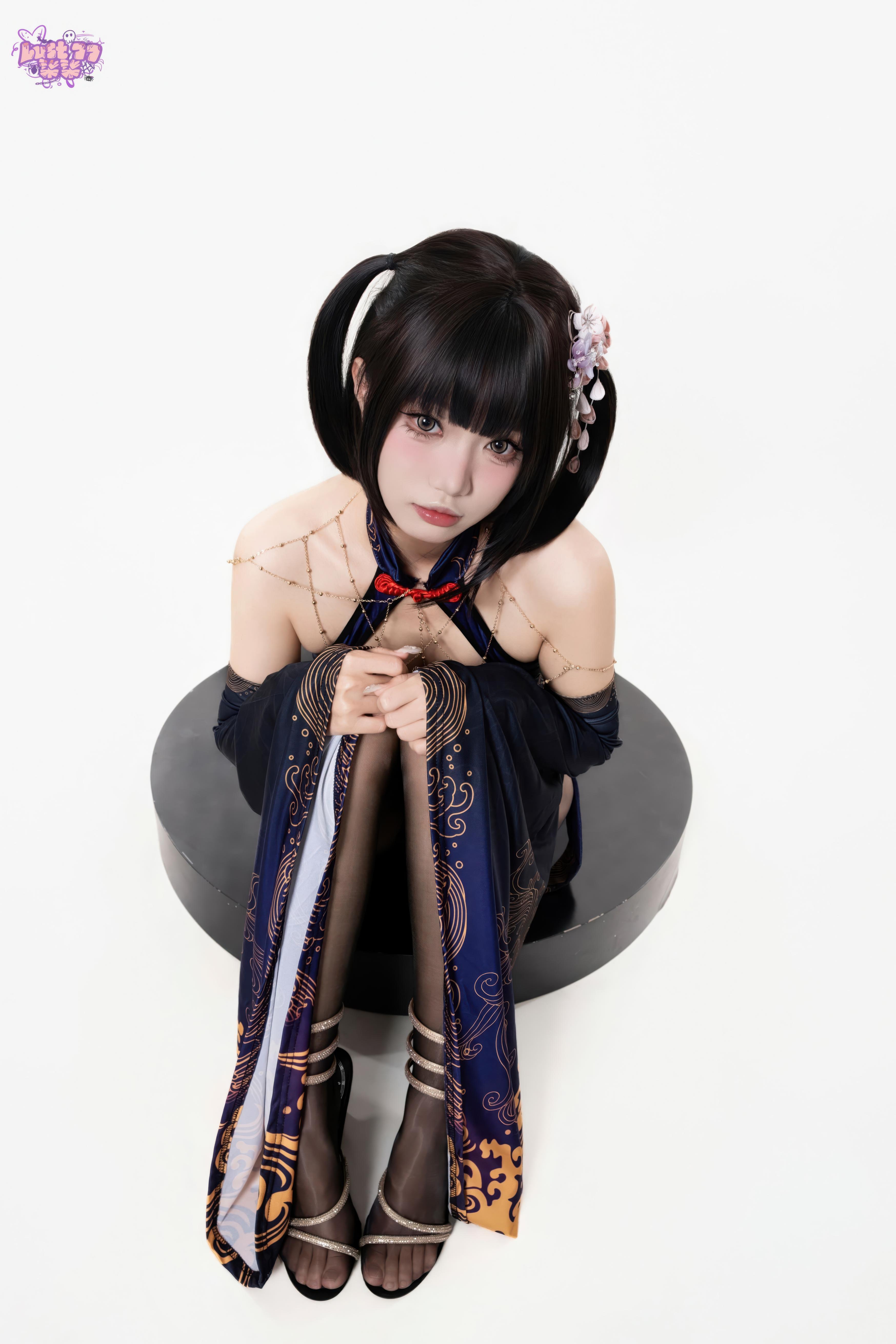 NO.072 柒柒要乖哦 - 紫电[69P-415M]-cos