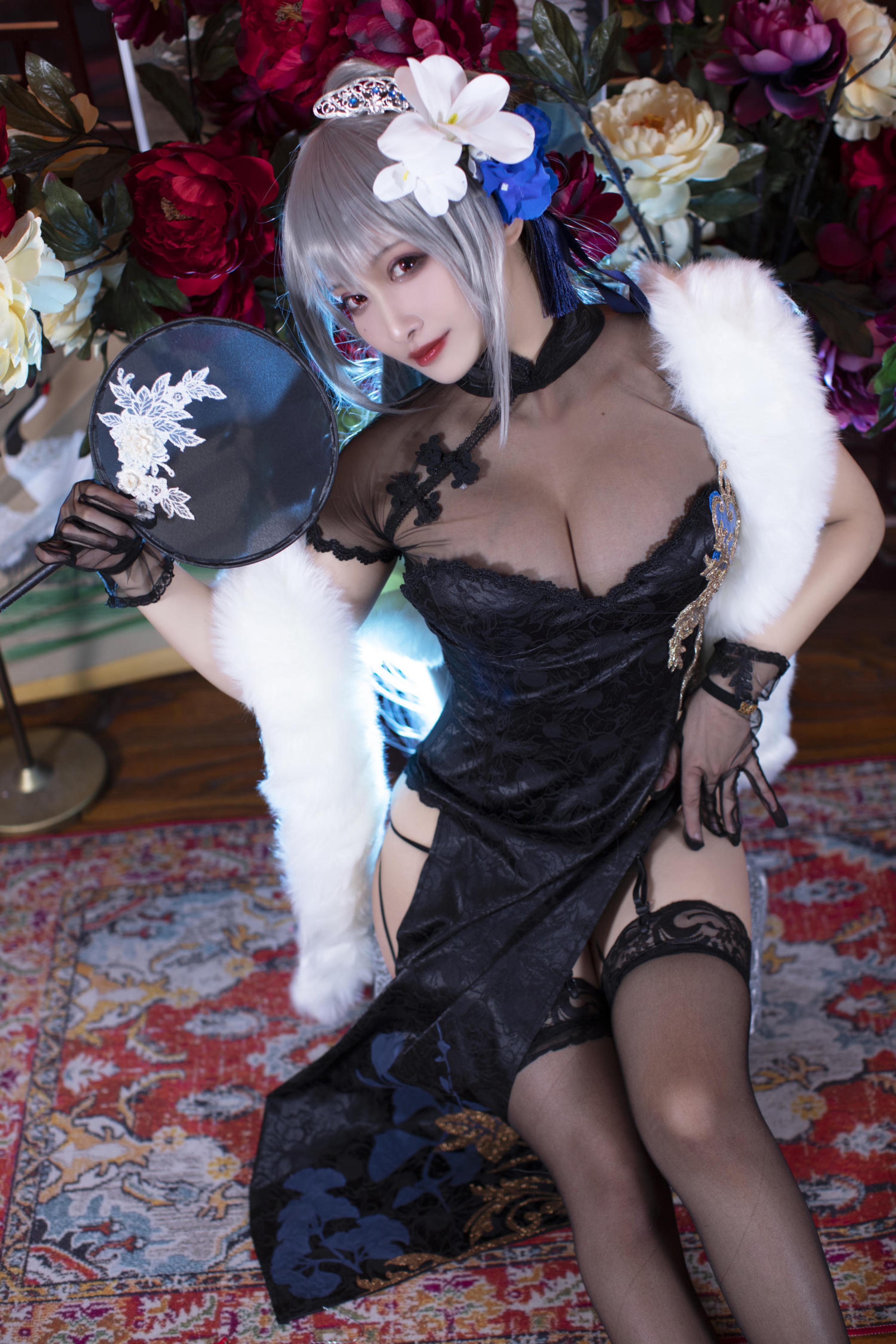 NO.097 洛璃LoLiSAMA - 路易九世旗袍 [43P-869MB]-cos