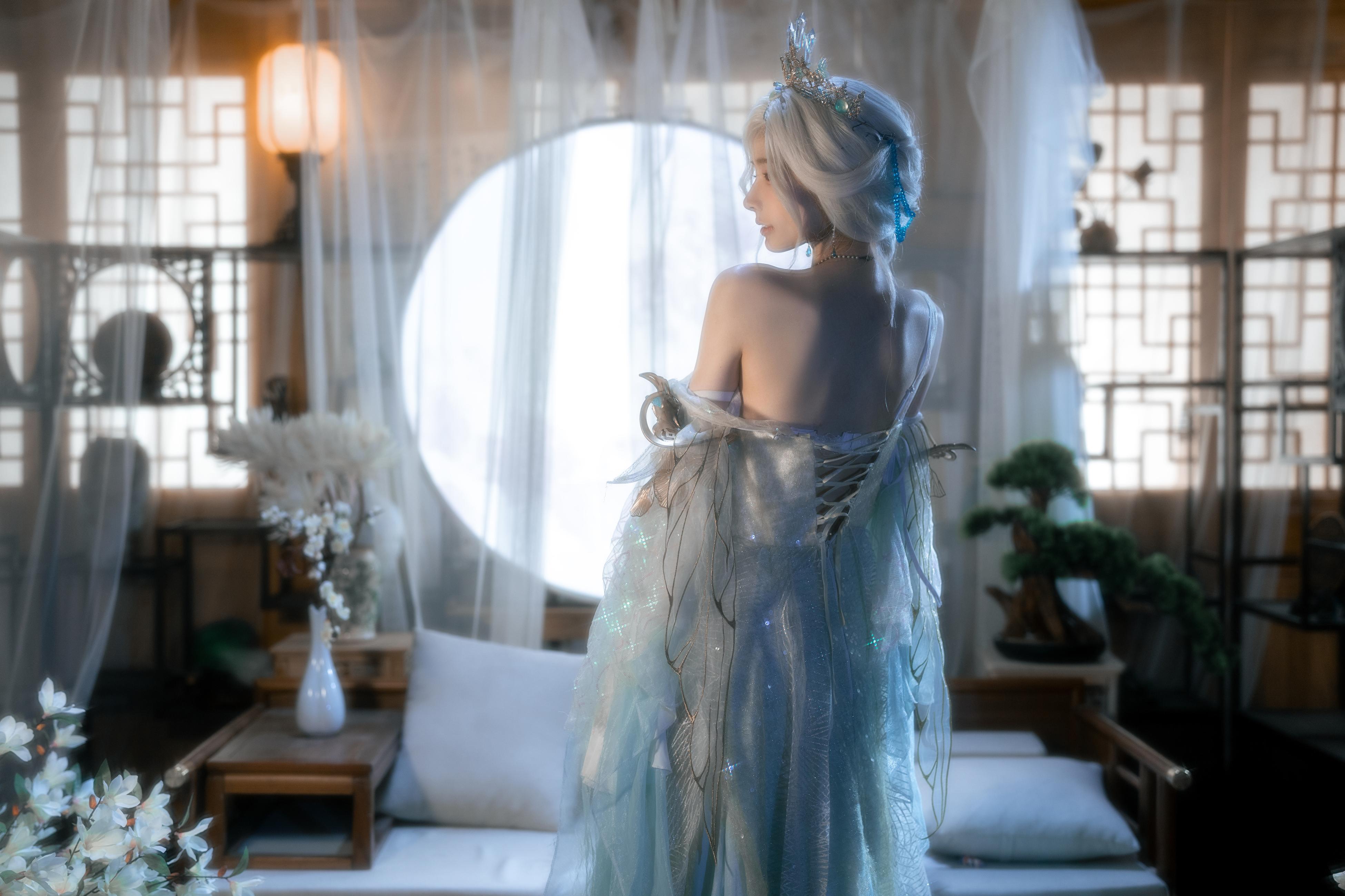 999 橙子喵酱 – 逆水寒 [50P]-cos