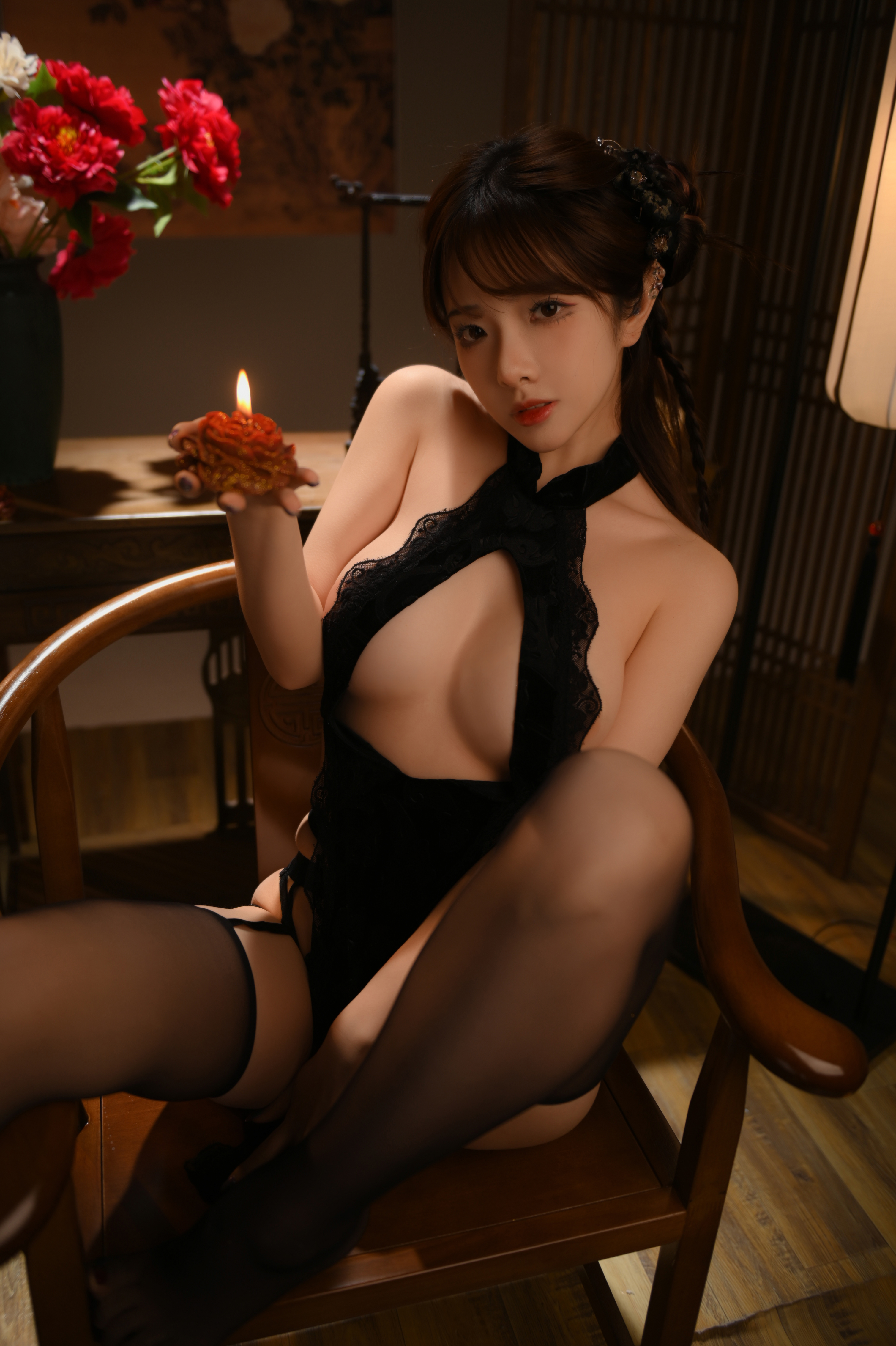 No.111 雯妹不讲道理 – 烛 温度[69P3V-797M]-cos