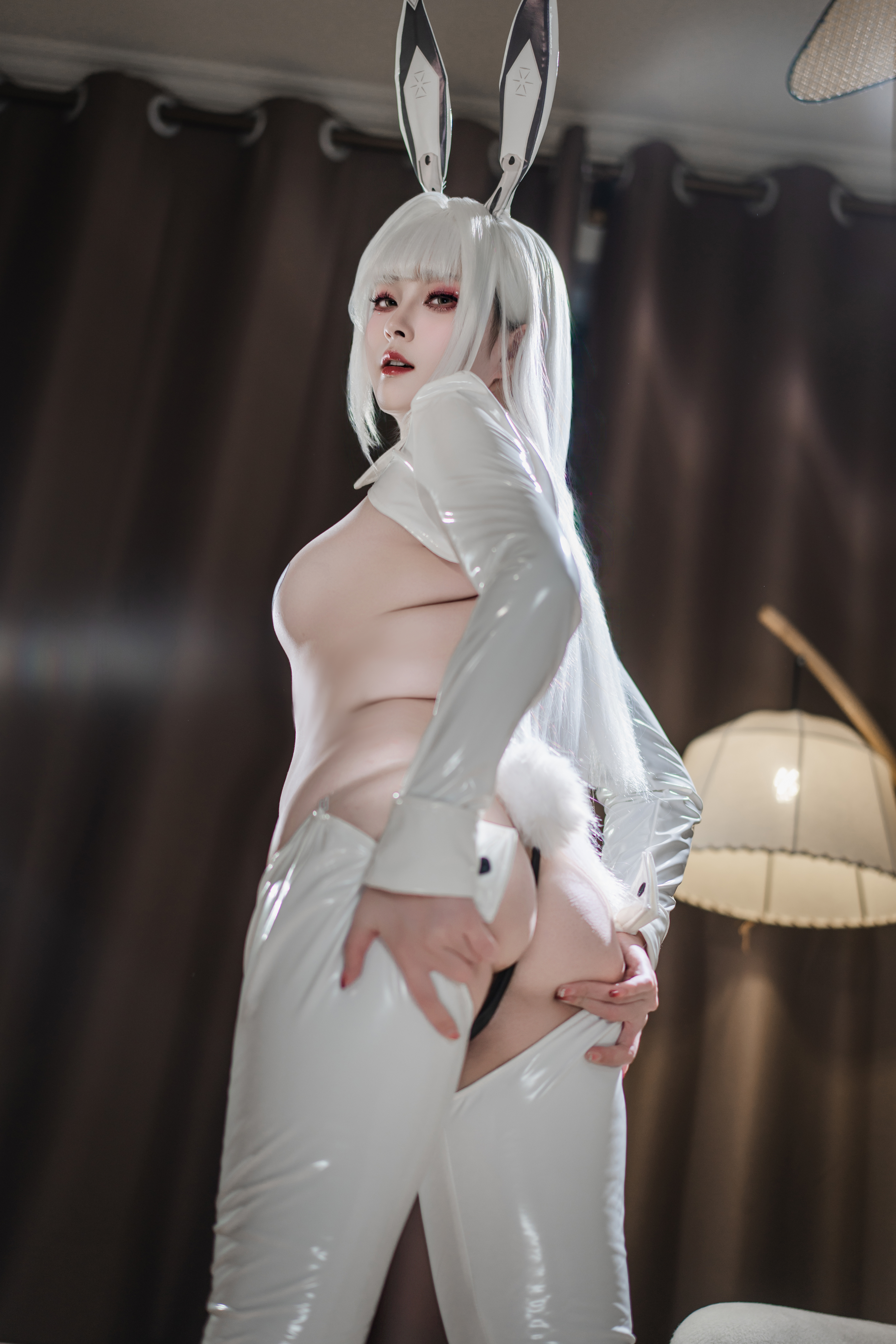 No.093 Natsuko_夏夏子 – Nikke胜利女神 布兰儿 逆兔女郎 [81P]-cos