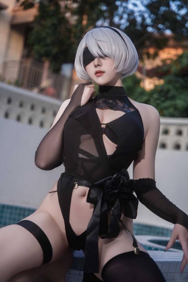 NO.97 Natsuko夏夏子 - NIKKE×NieR 2B水着[83P-708M]