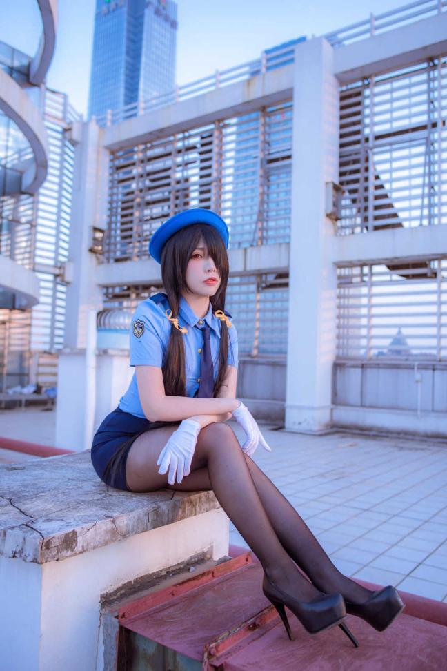 NO.206 二佐Nisa – 狂三女警 [28P-376MB]”-cos