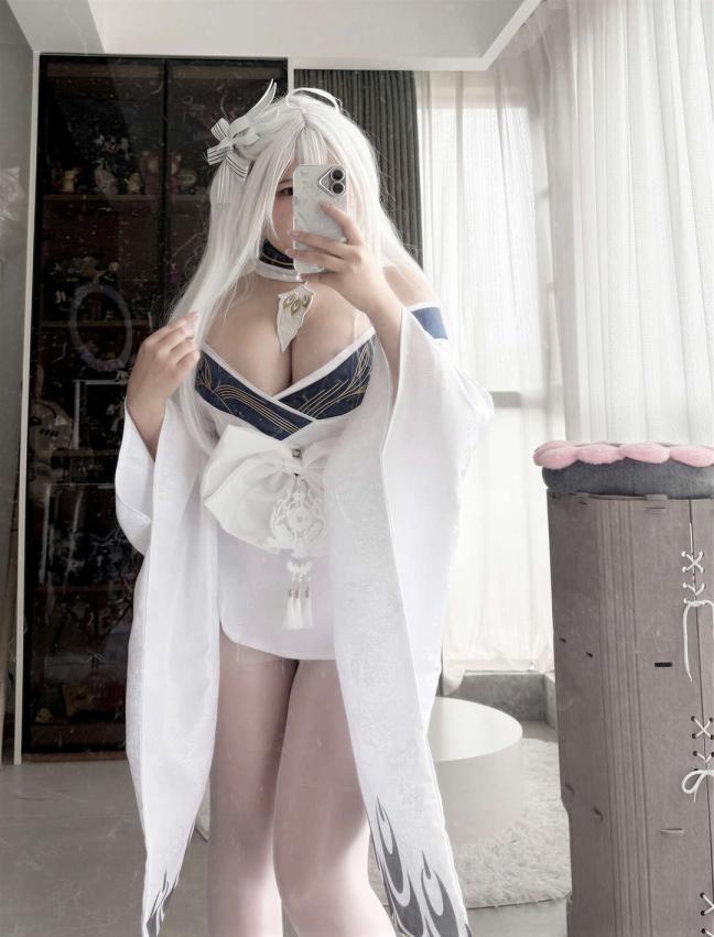 No.054 阿半今天很开心 – 碧蓝航线 白凤 [60P 1V]”-cos