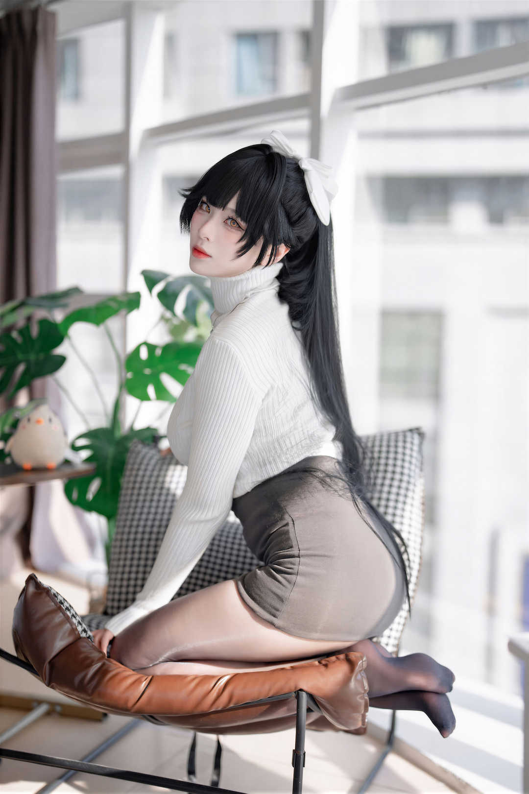 No.091 轩萧学姐 – 高雄武者的内在修养 [68P]”-cos
