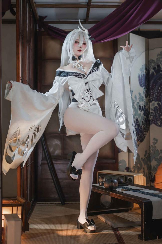 No.103 Natsuko_夏夏子 – 2026年06月订阅 碧蓝航线 白凤和服 [87P]-cos