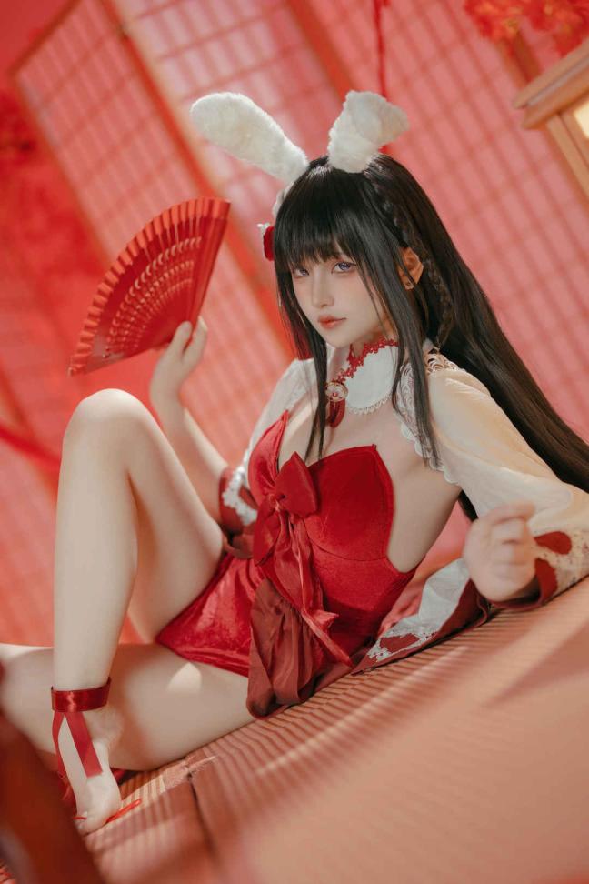 No.068 屿鱼 – 碧蓝航线 大山·祈愿的巫女兔[58P-340.2M]-cos