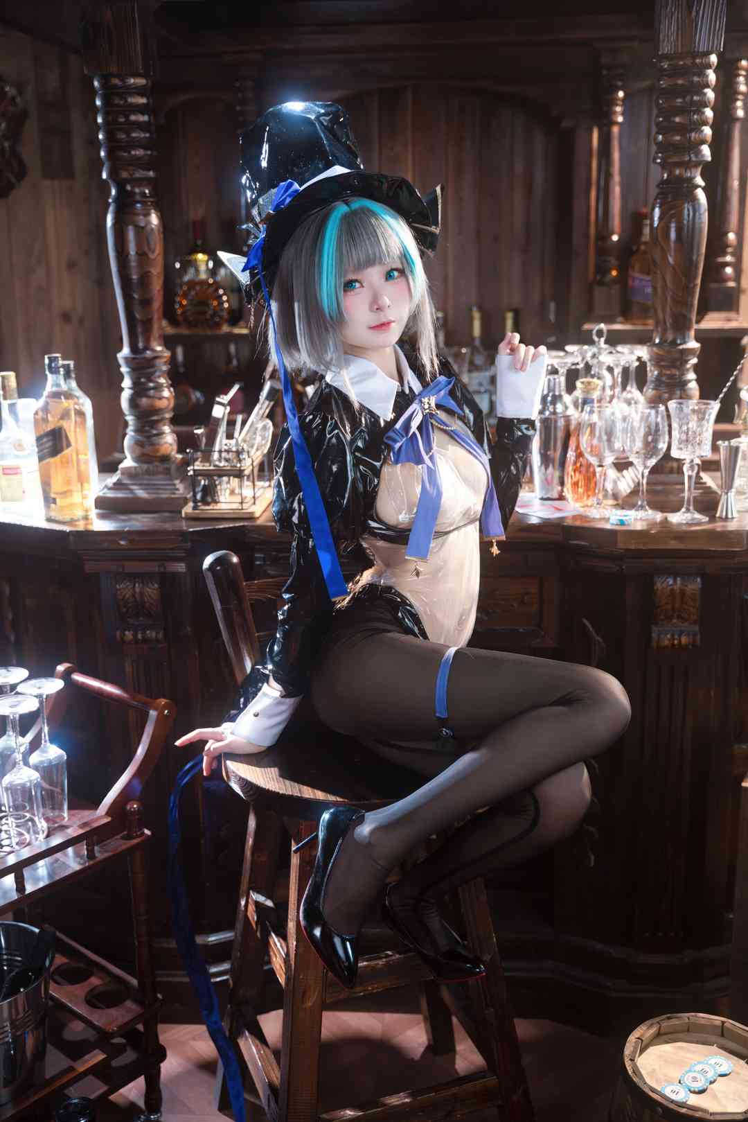No.033 九柒喵 - 碧蓝航线 柴郡兔女郎 [58P]-cos