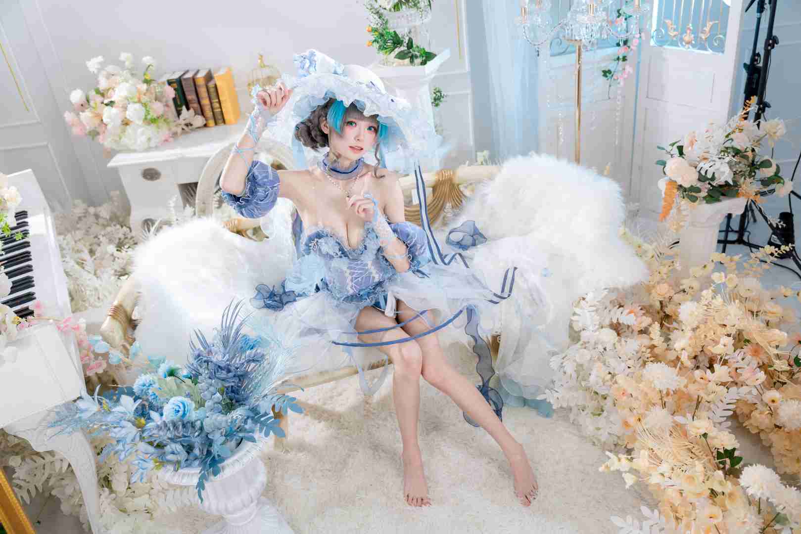 No.014 九柒喵 – 柴郡 冰雪-cos