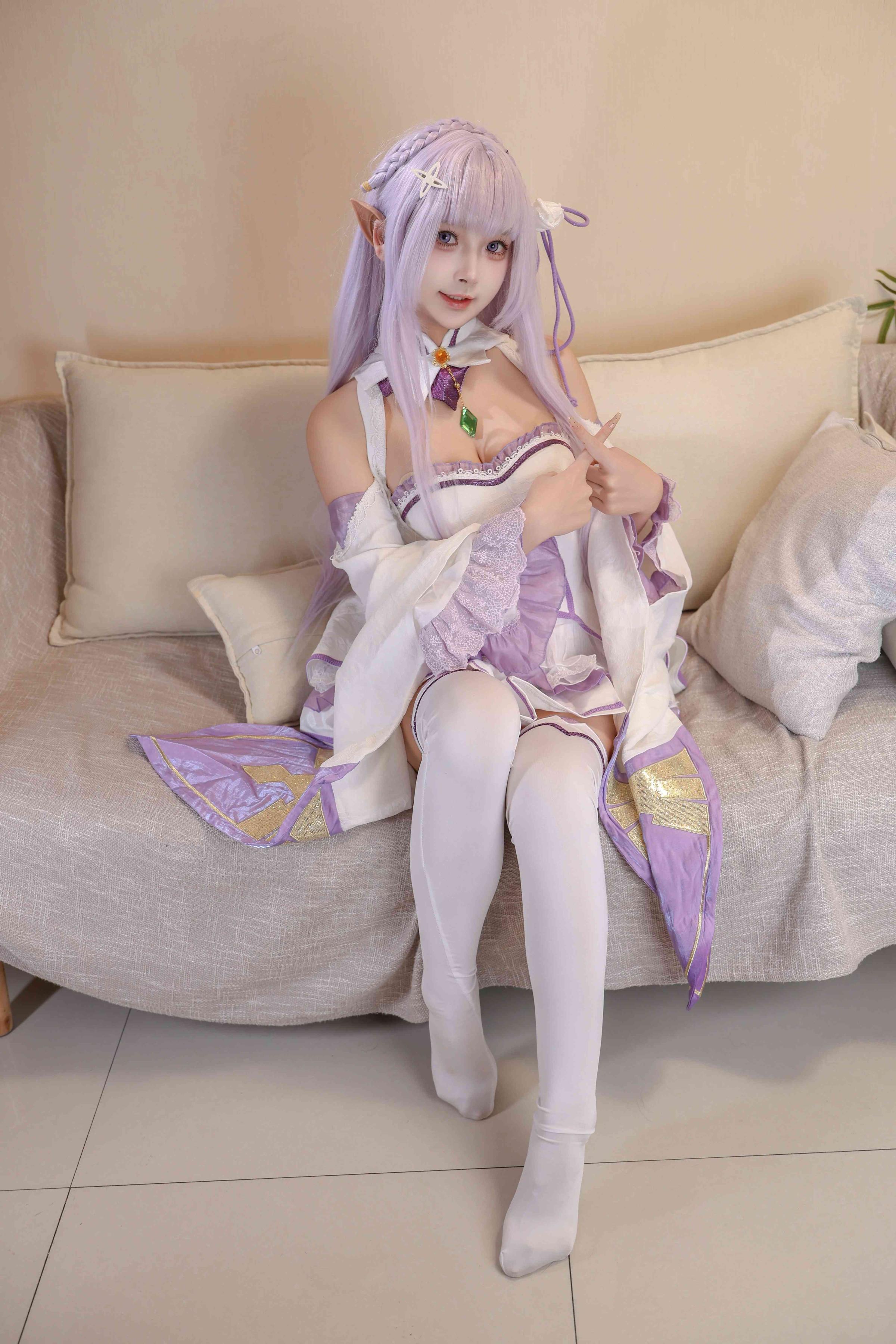 棉棉花ovo – 爱蜜莉雅[65P]-cos